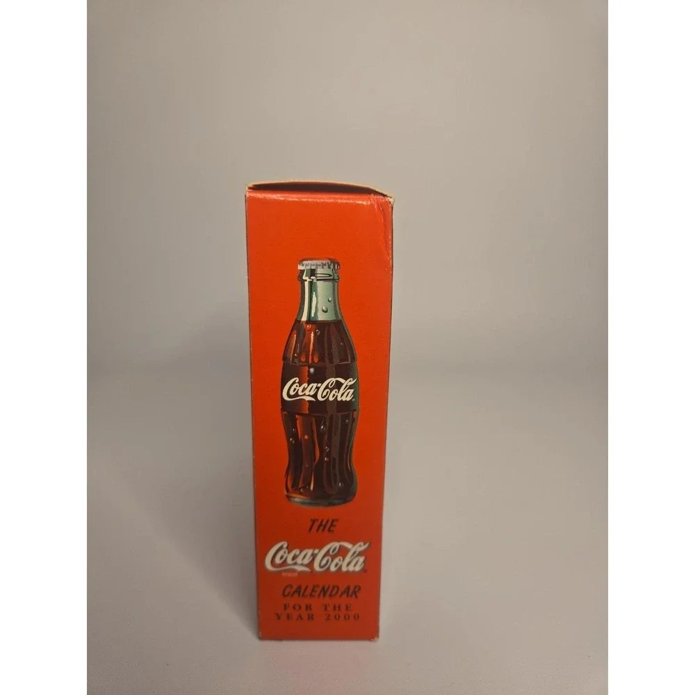 Coca-Cola 2000 Daily Desk Calendar Commemorative Edition Boxed Vintage Ads